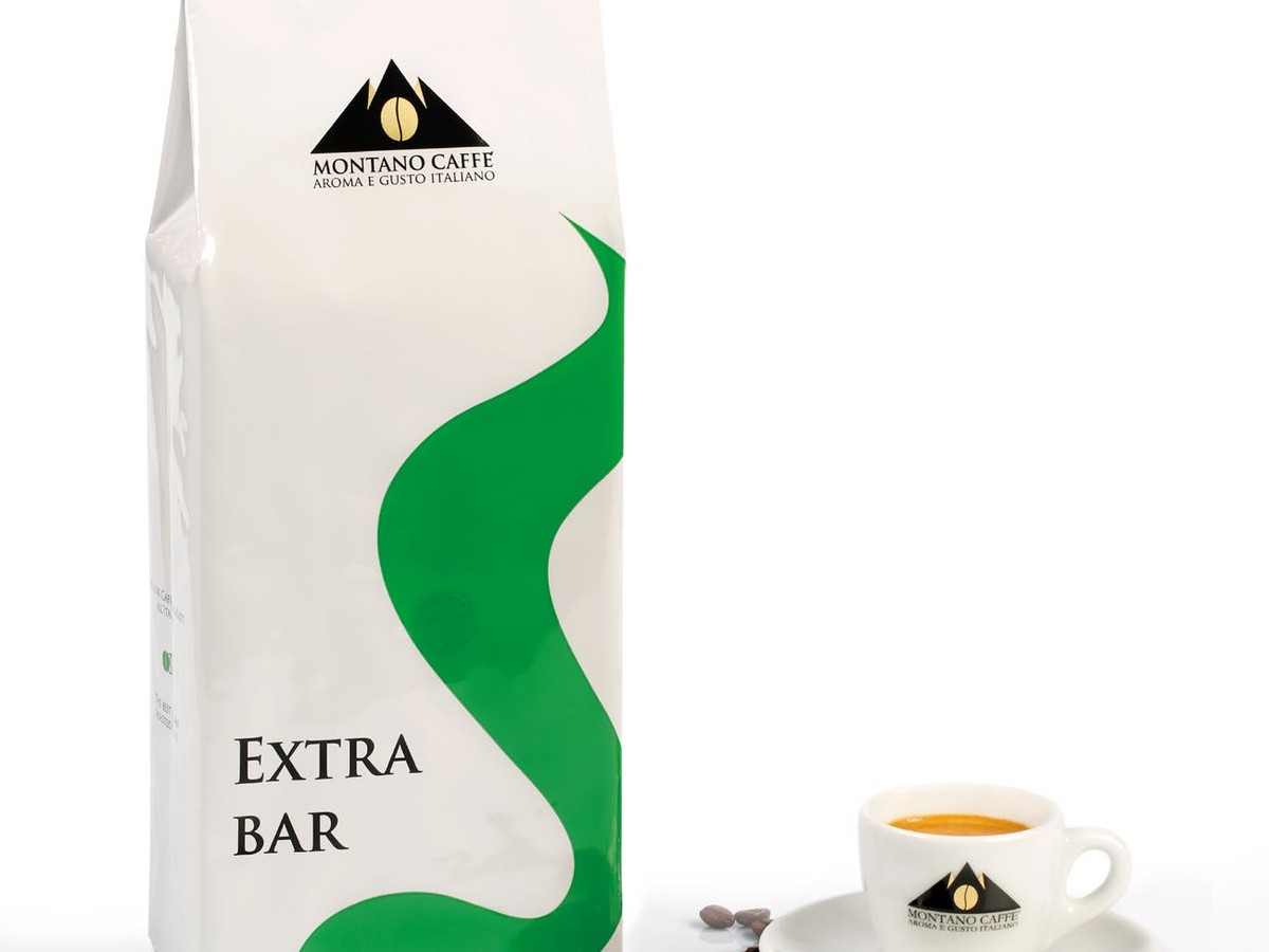 Montano Caffè Extra Bar — whole-bean coffee bag