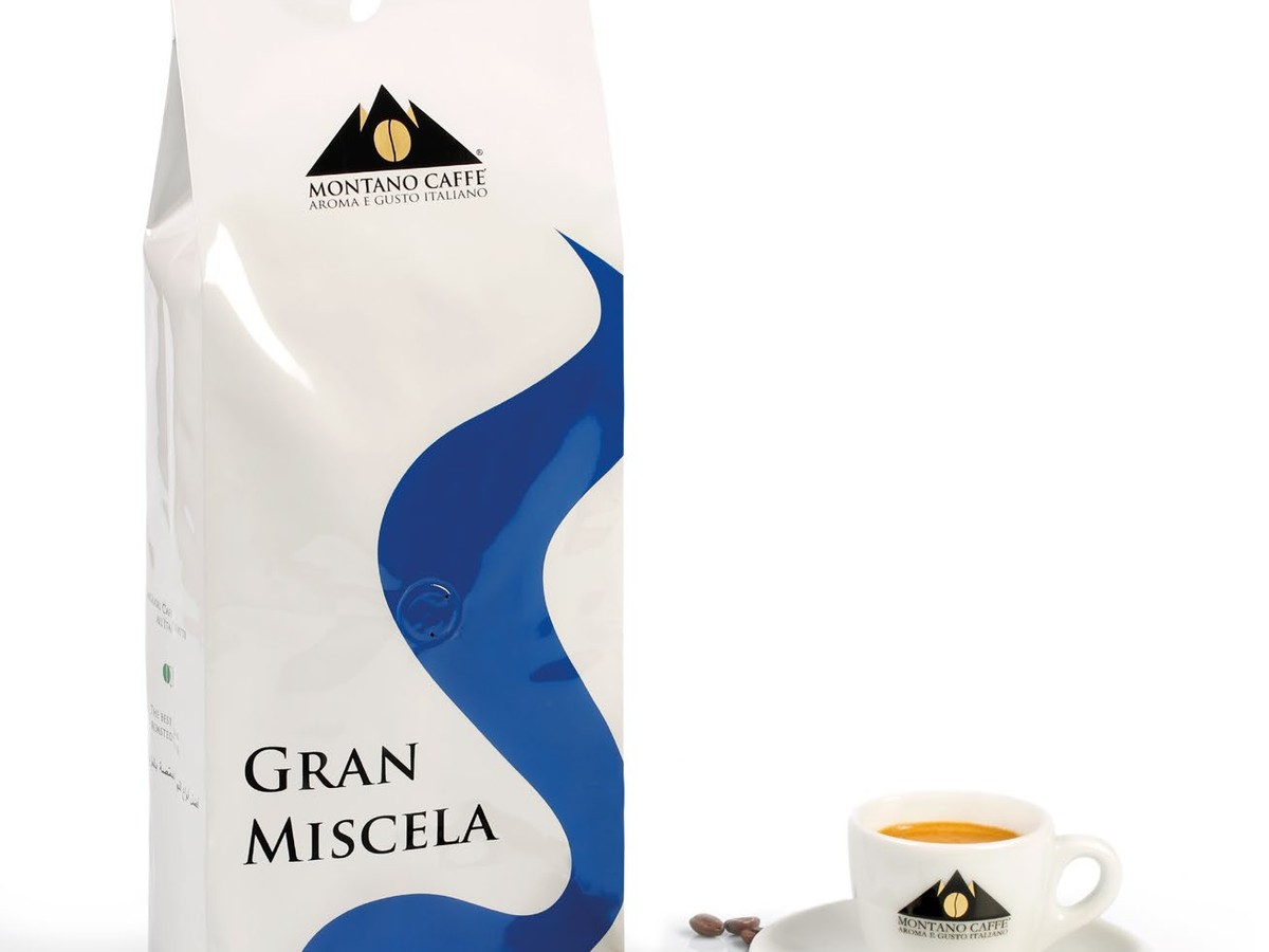 Montano Caffè Gran Miscela — whole-bean coffee bag