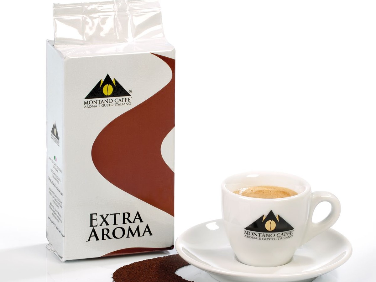 Montano Caffè Extra Aroma — ground coffee pack for the moka pot