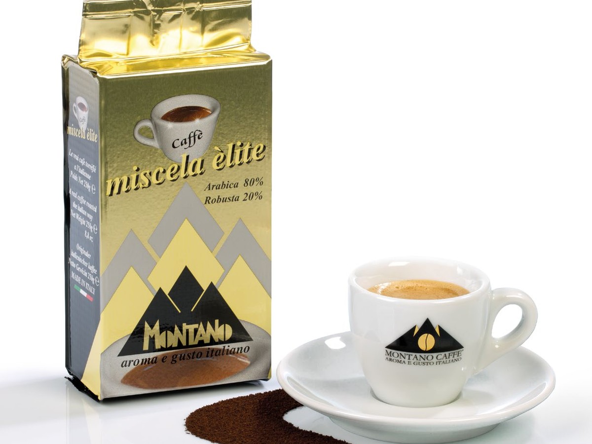 Montano Caffè Miscela Elite — ground coffee pack for the moka pot